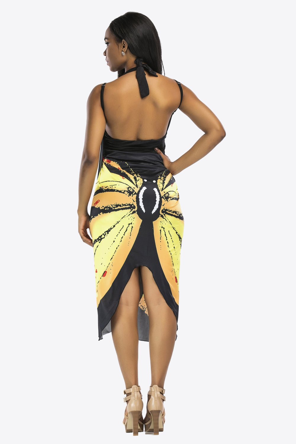 Butterfly Spaghetti Strap Cover Up - GlamBee Fashion