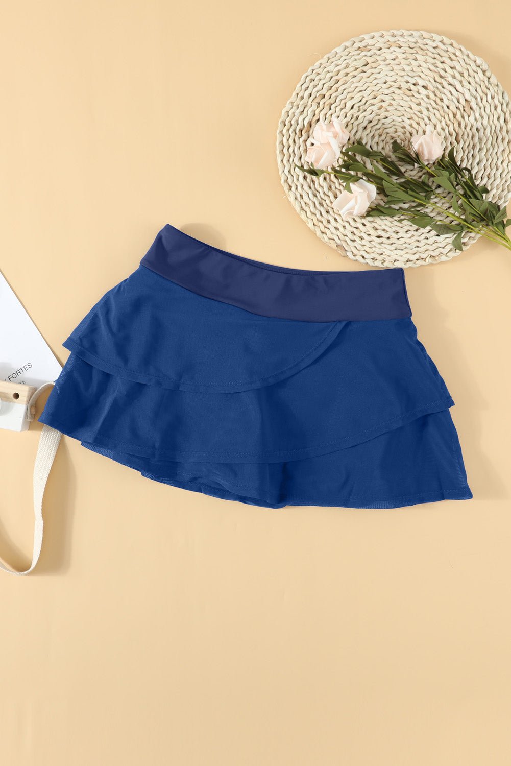 Elastic Waist Swim Skirt - GlamBee Fashion