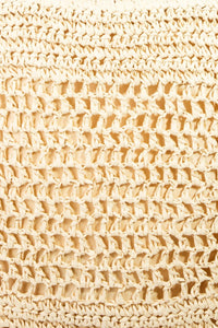 Thumbnail for Fame Straw - Paper Crochet Tote Bag - GlamBee Fashion