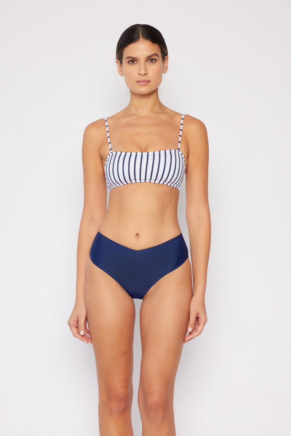 Marina West Swim Striped Bikini Set - GlamBee Fashion