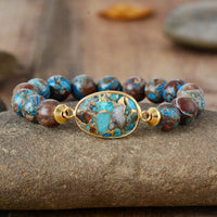 Thumbnail for Natural Stone Beaded Bracelet - GlamBee Fashion