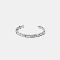 Thumbnail for Stainless Steel Inlaid Zircon Bracelet - GlamBee Fashion