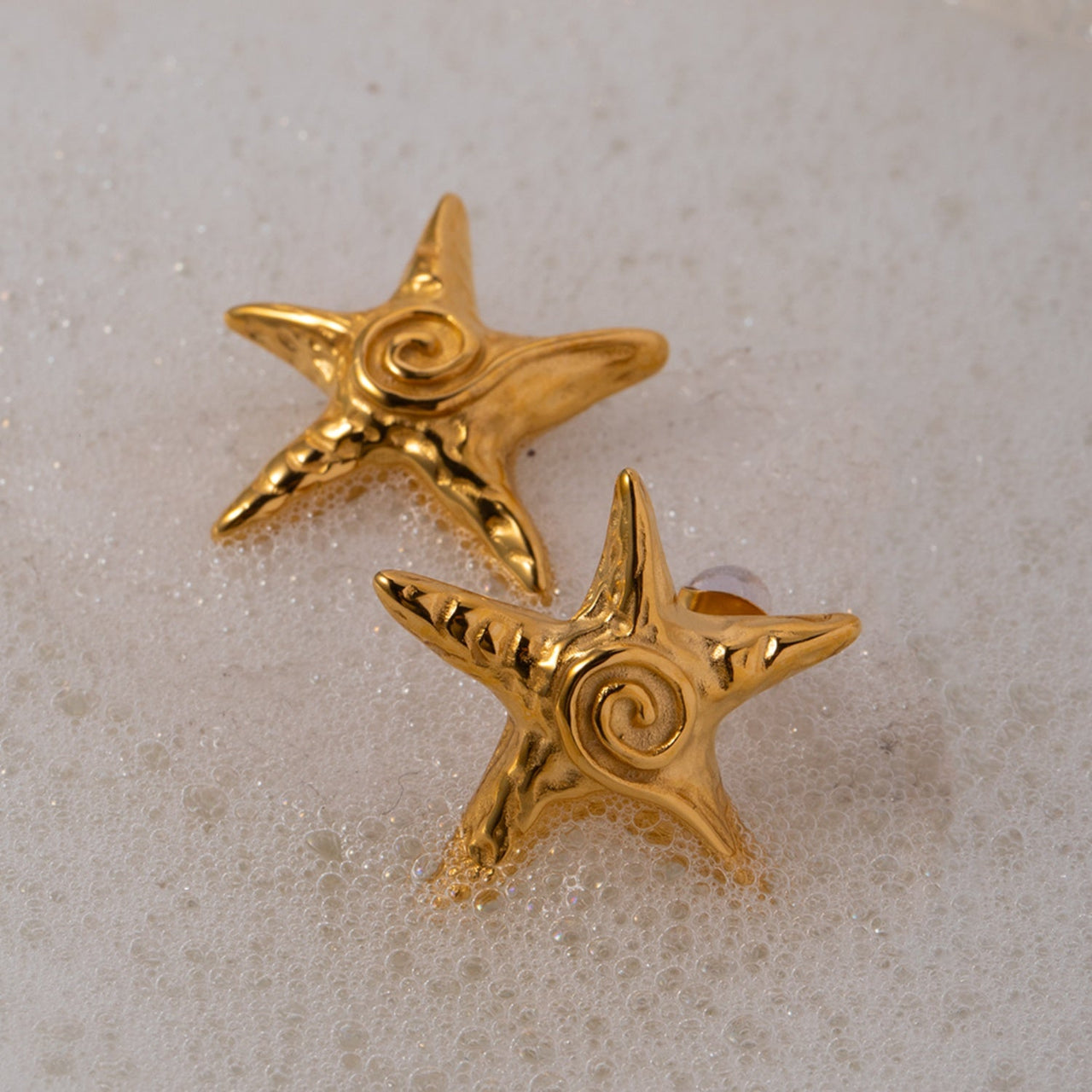 Stainless Steel Star Shape Earrings - GlamBee Fashion