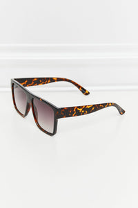 Thumbnail for Tortoiseshell Square Full Rim Sunglasses - GlamBee Fashion