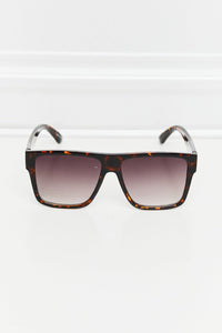 Thumbnail for Tortoiseshell Square Full Rim Sunglasses - GlamBee Fashion